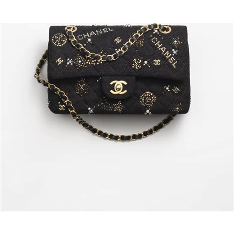 chanel classic gold caviar|Small classic handbag, Grained calfskin & gold.